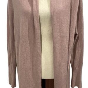 Leith Dusty Rose Open Cardigan